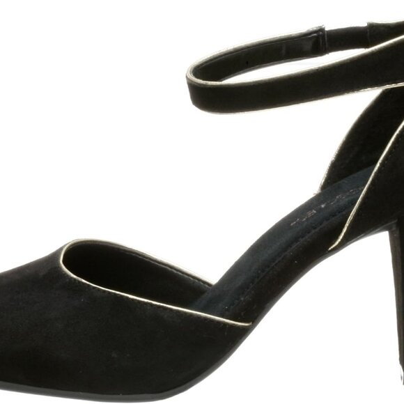 Stylish Calf High Womens Ankle Booties in Black Suede with Comfort Features - Picture 8 of 8